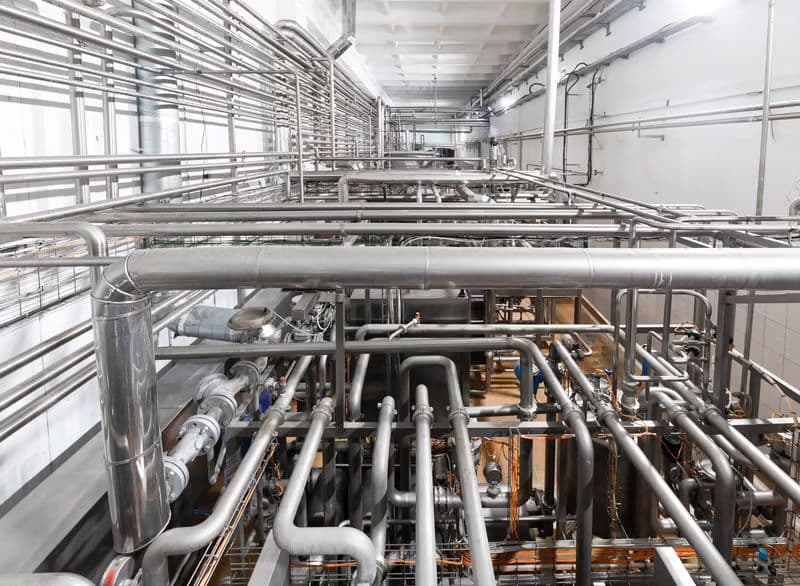 Stainless-Steel Piping & Tanks
