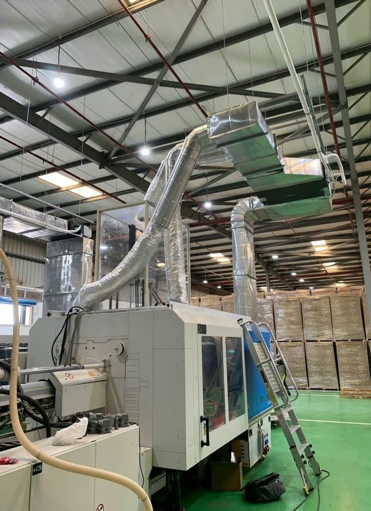 A/C System for an Injection-Moulding Machine